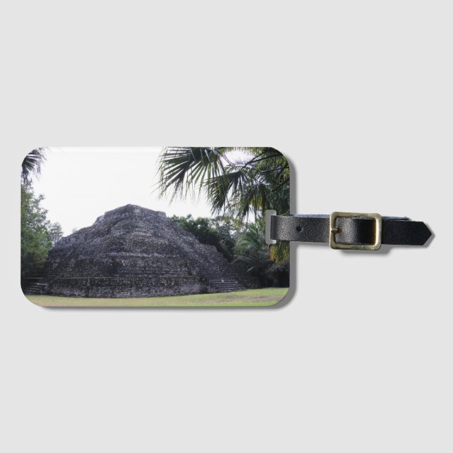 Étiquette À Bagage Mémoires mayas (Devant Horizontal)