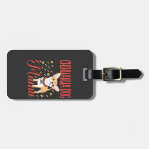 Étiquette À Bagage Mère de chihuahua femme