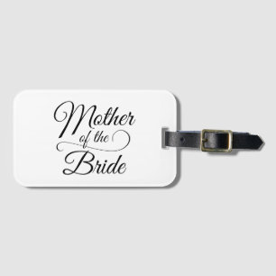 Étiquette À Bagage Mère de la mariée