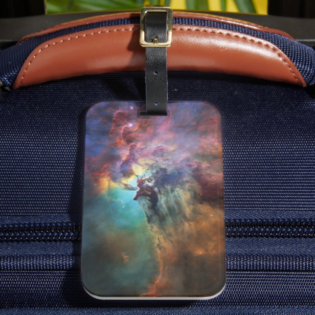 Étiquette À Bagage Mers tempétueuses de la lagune Nebula à Sagittariu (Insitu Rectoal 2)