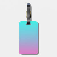 mignonne girly ombre mermaid rose turquoise aqua b