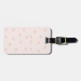 Étiquette À Bagage Minimalisme de la Fraise