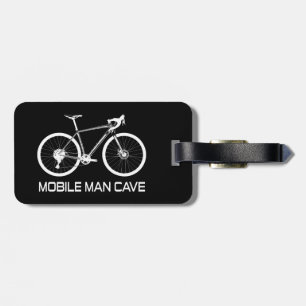 Étiquette À Bagage Mobile Man Cave Bike