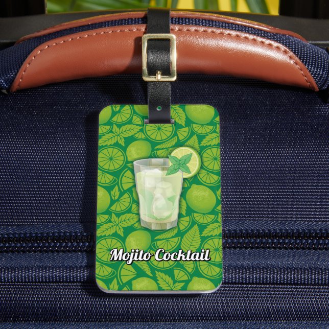Étiquette À Bagage Mojito (Insitu Rectoal 2)