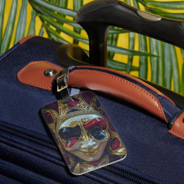 Étiquette À Bagage Mon visage heureux (Insitu Rectoal 1)