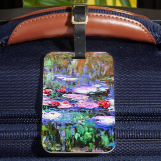 Étiquette À Bagage Monet - Los Nenufares (nénuphar)
