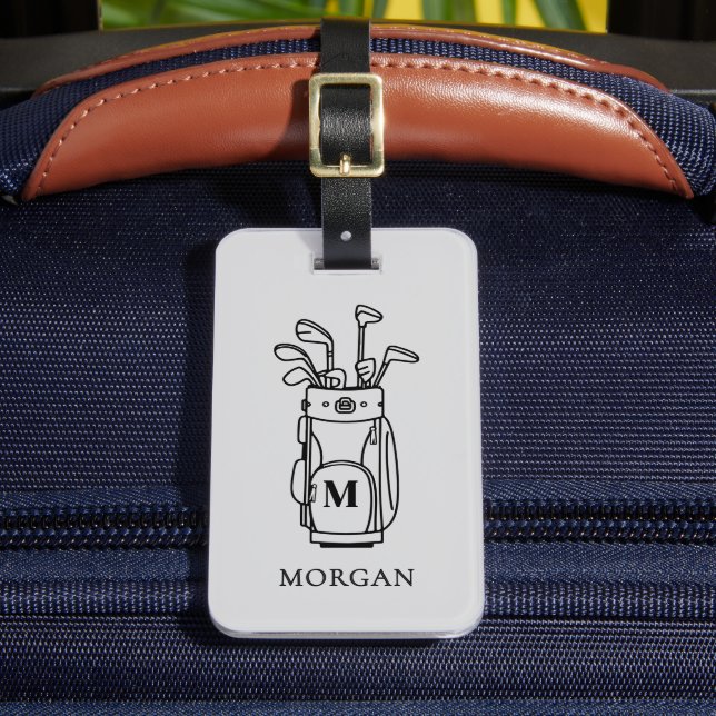 Étiquette À Bagage Monogram Golf (Insitu Rectoal 2)