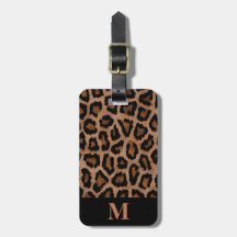 Monogramme classique Noir / Brown Leopard Spot Imp