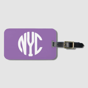 Étiquette À Bagage monogramme de la ville de New York
