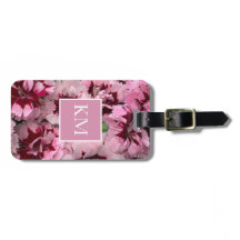 Monogramme rose oeillet Janvier Fleur d'anniversai
