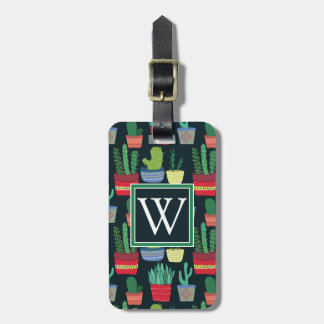 Étiquette À Bagage Monogramme | Une foule de Cactus