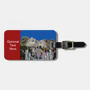 Étiquette À Bagage Mont Rushmore Sud Dakota Souvenir