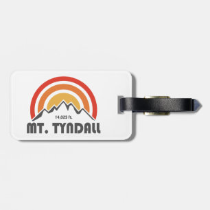 Étiquette À Bagage Mont Tyndall en Californie