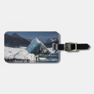 Étiquette À Bagage montagnes et glace en Alaska