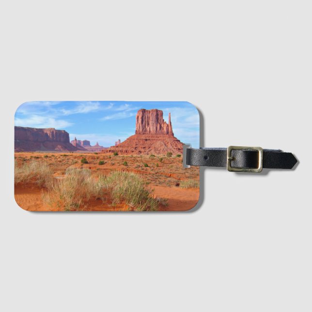 Étiquette À Bagage Monument Valley Arizona (Devant Horizontal)