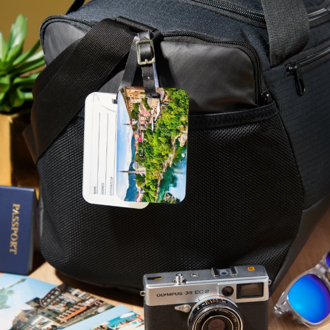 Étiquette À Bagage Mostar Bosnie-Herzégovine (Recto & Verso)