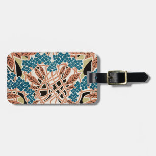 Étiquette À Bagage Motif Art Nouveau #12