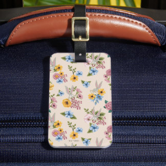 Étiquette À Bagage Motif de broderie florale BUGS BUNNY™