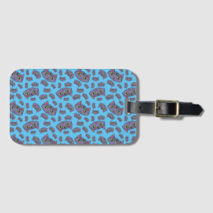 Étiquette À Bagage Motif de chat Alien