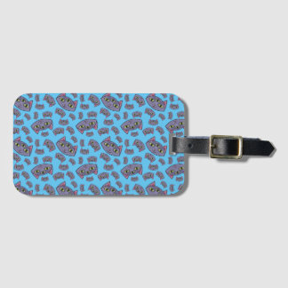 Étiquette À Bagage Motif de chat Alien