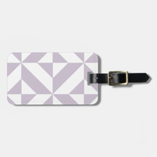 Étiquette À Bagage Motif de cube de pale Cool géométrique
