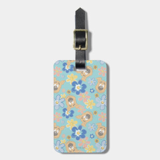 Étiquette À Bagage Motif de fleurs Scooby-Doo
