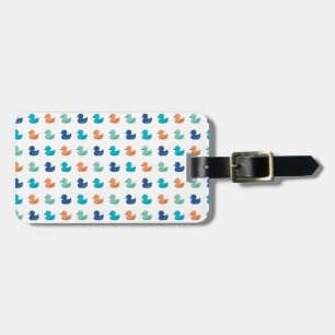 Étiquette À Bagage Motif de la marée des canards