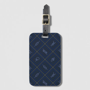 Étiquette À Bagage Motif de noeud nautique de corde