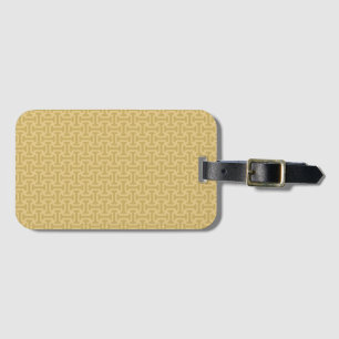 Étiquette À Bagage Motif de papier des années 60