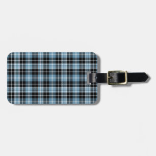 Étiquette À Bagage Motif de tartan de Clark