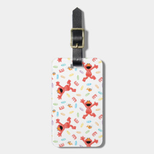 Étiquette À Bagage Motif Elmo Crayon