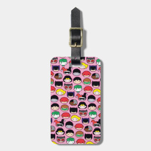 Étiquette À Bagage Motif en chef de la Ligue de justice de Chibi