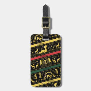 Étiquette À Bagage Motif Qilin en couches