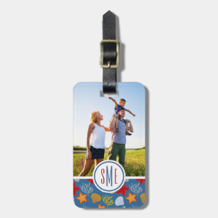 Étiquette À Bagage Motif sous-marin fait sur commande de la vie de