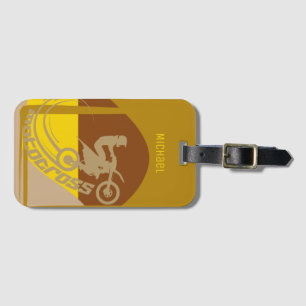 Étiquette À Bagage Motocross dirtbike moto-x mx