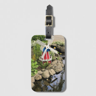 Étiquette À Bagage Moulin à vent Jardin Décor