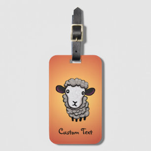 Étiquette À Bagage Mouton