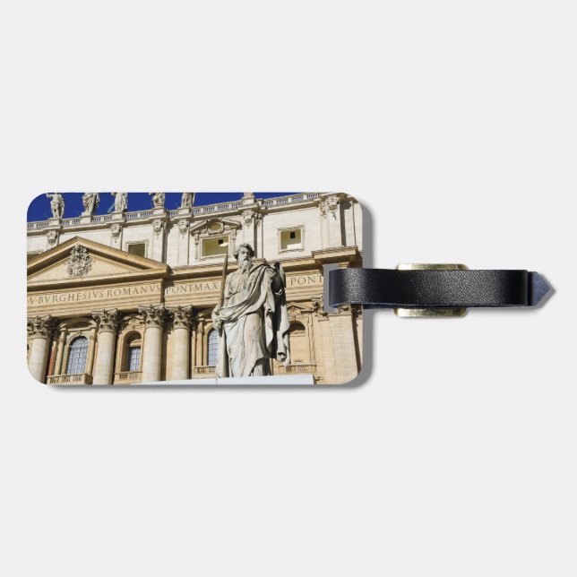 Étiquette À Bagage musée du Vatican (Dos horizontal)