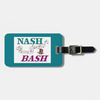 Étiquette À Bagage Musique Nashville Nash Bash