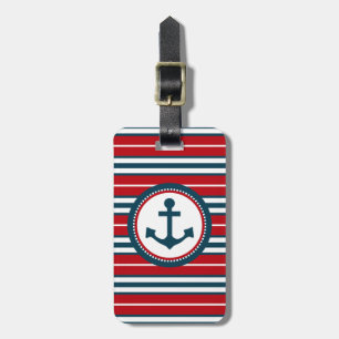 Étiquette À Bagage Nautical design