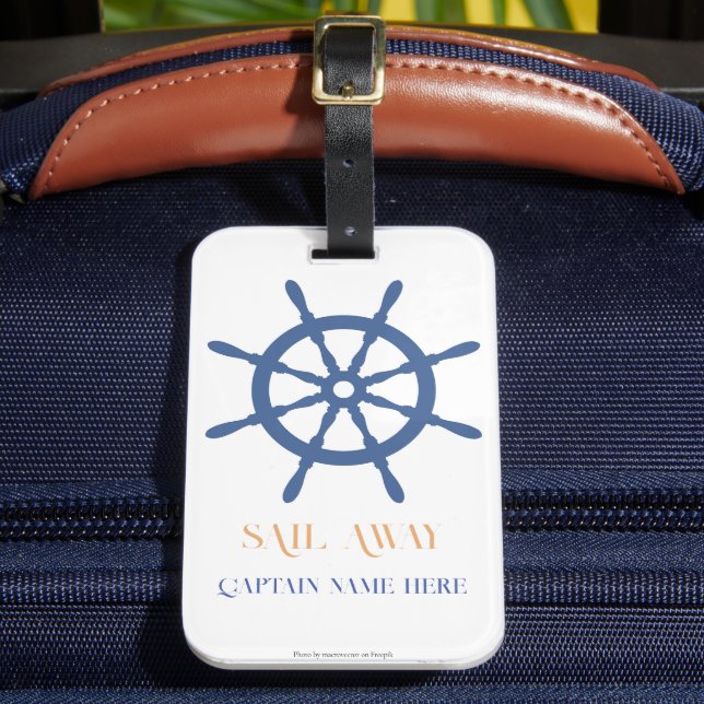 Étiquette À Bagage Naviguer Loin Bateau de Plage Casque de Navire (Insitu Rectoal 2)