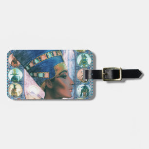 Étiquette À Bagage Néfertiti