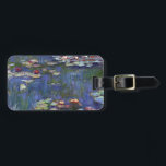 Étiquette À Bagage Nénuphars de Claude Monet<br><div class="desc">Nénuphars de Claude Monet</div>