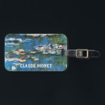Étiquette À Bagage Nénuphars de Claude Monet, Impressionnisme Vintage<br><div class="desc">Nénuphar (1914) de Claude Monet est une peinture de nature impressionniste vintage. Une des nombreuses variations de peintures florales de nénuphars que Monet peint par l'étang dans son jardin fleuri à Giverny, France. À propos de l'artiste : Claude Monet (1840-1926) est un fondateur du mouvement de peinture impressionniste française, dont...</div>