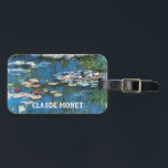 Étiquette À Bagage Nénuphars de Claude Monet, Impressionnisme Vintage<br><div class="desc">Nénuphar (1914) de Claude Monet est une peinture de nature impressionniste vintage. Une des nombreuses variations de peintures florales de nénuphars que Monet peint par l'étang dans son jardin fleuri à Giverny, France. À propos de l'artiste : Claude Monet (1840-1926) est un fondateur du mouvement de peinture impressionniste française, dont...</div>