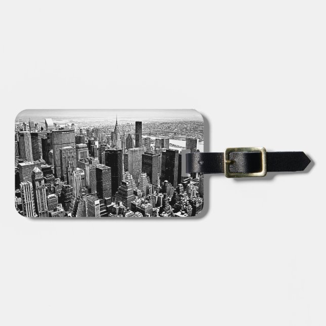 Étiquette À Bagage New York (Devant horizontal)