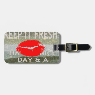 Étiquette À Bagage Nice et parfait enregistrer la date