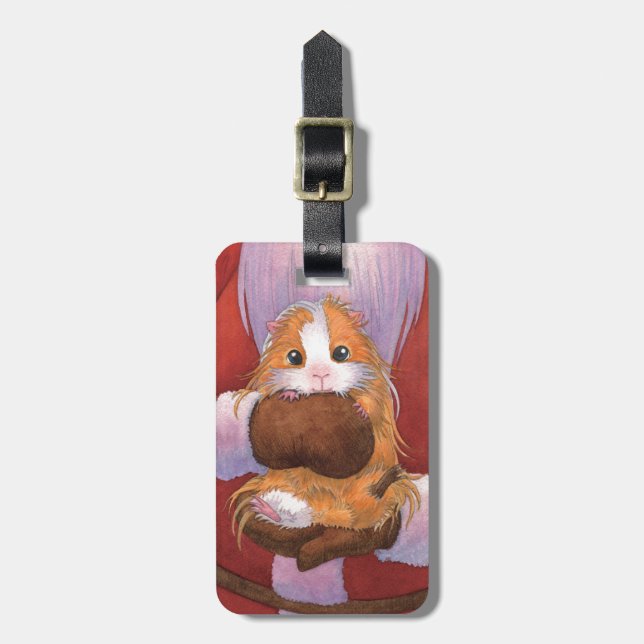 Étiquette À Bagage Nile the Gift  プレゼントはモルモット (Devant Vertical)