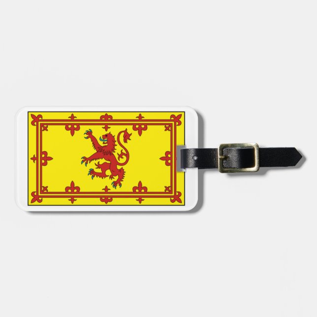 Étiquette À Bagage Niveau royal de l'Ecosse (Devant horizontal)
