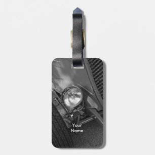 Étiquette À Bagage Niveaux de gris de la grille des années 1930